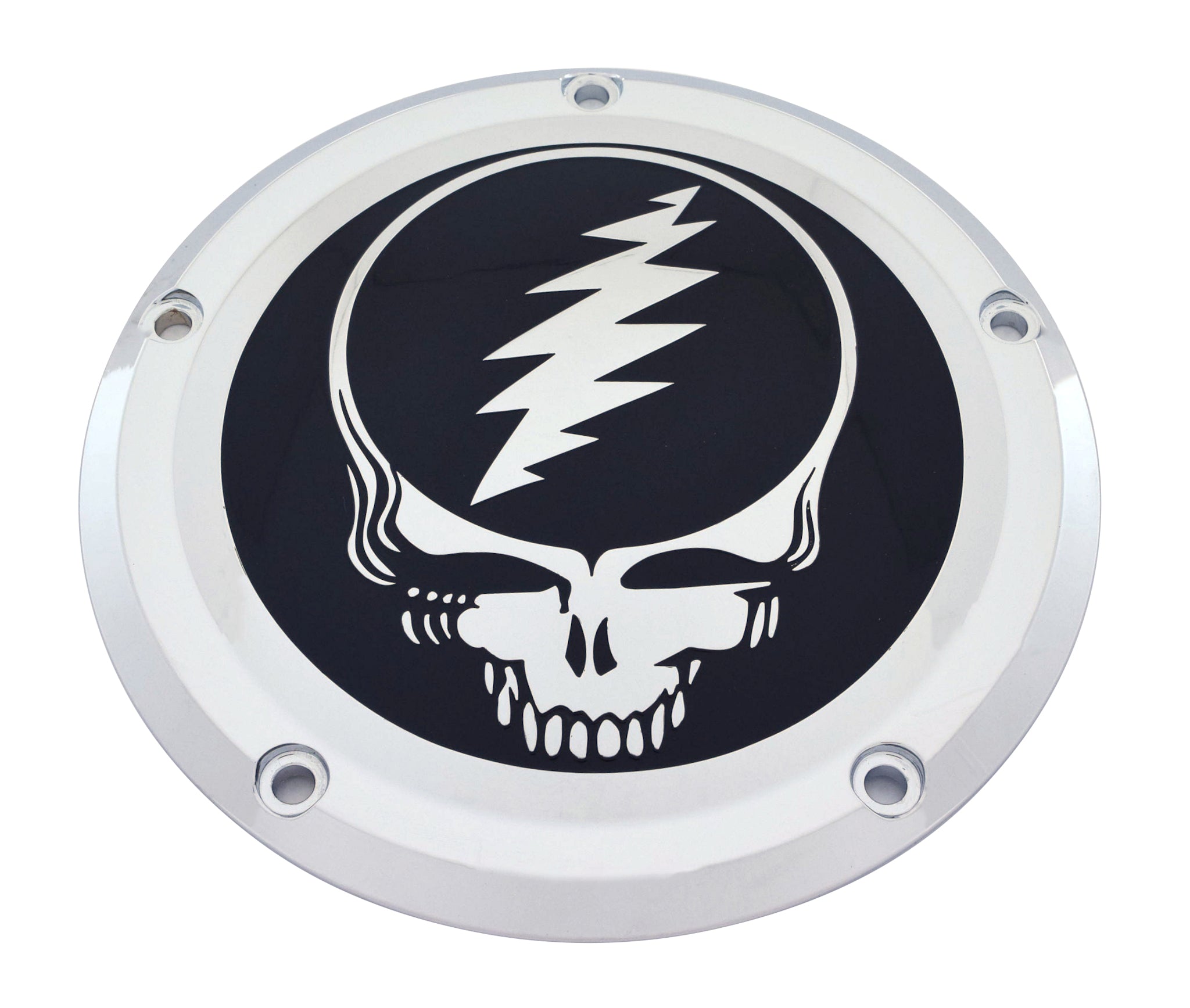 Steal Your Face - Black & Chrome
