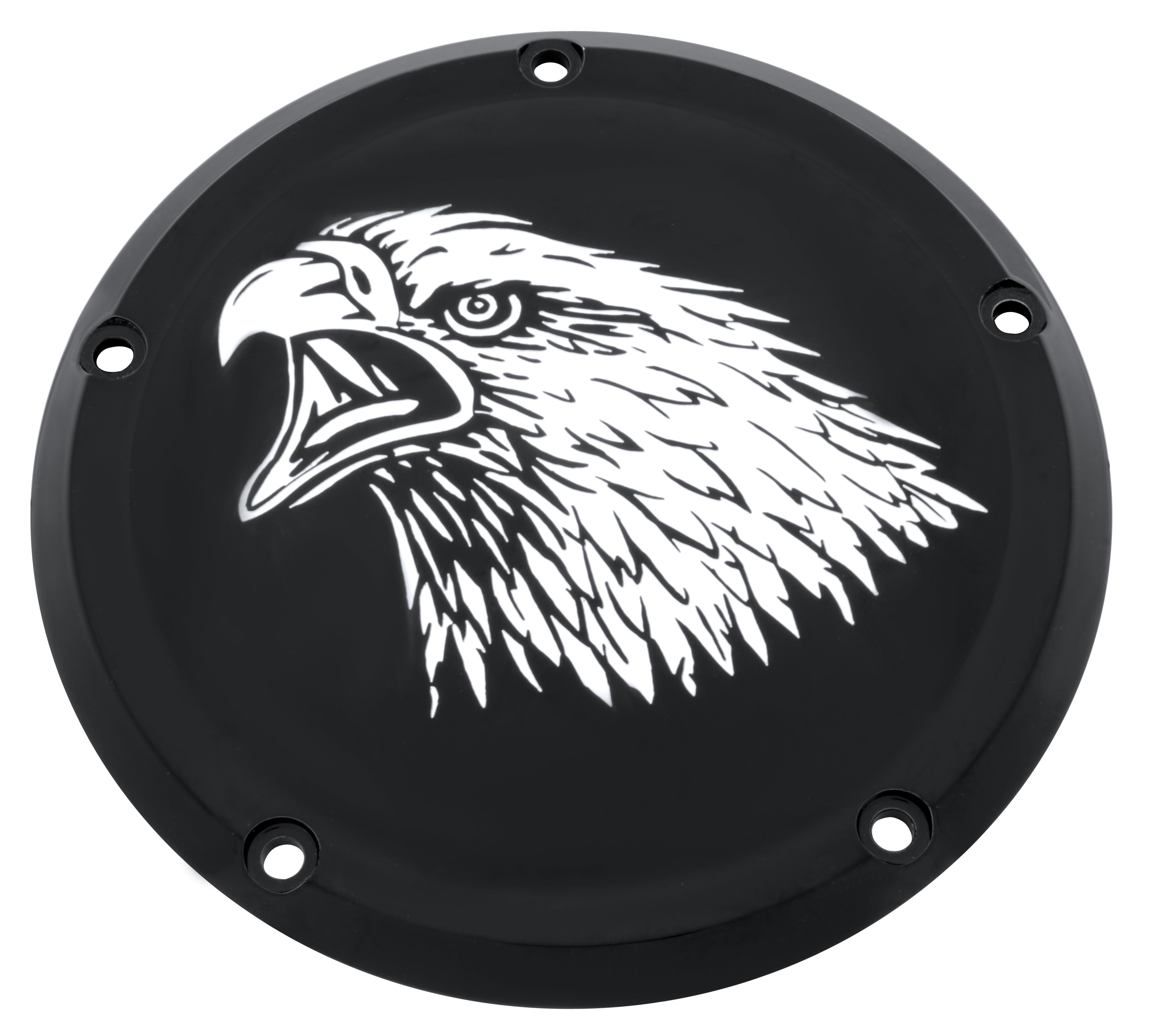 Screeching Eagle 2019 & Later Black Gloss Softail Derby Cover