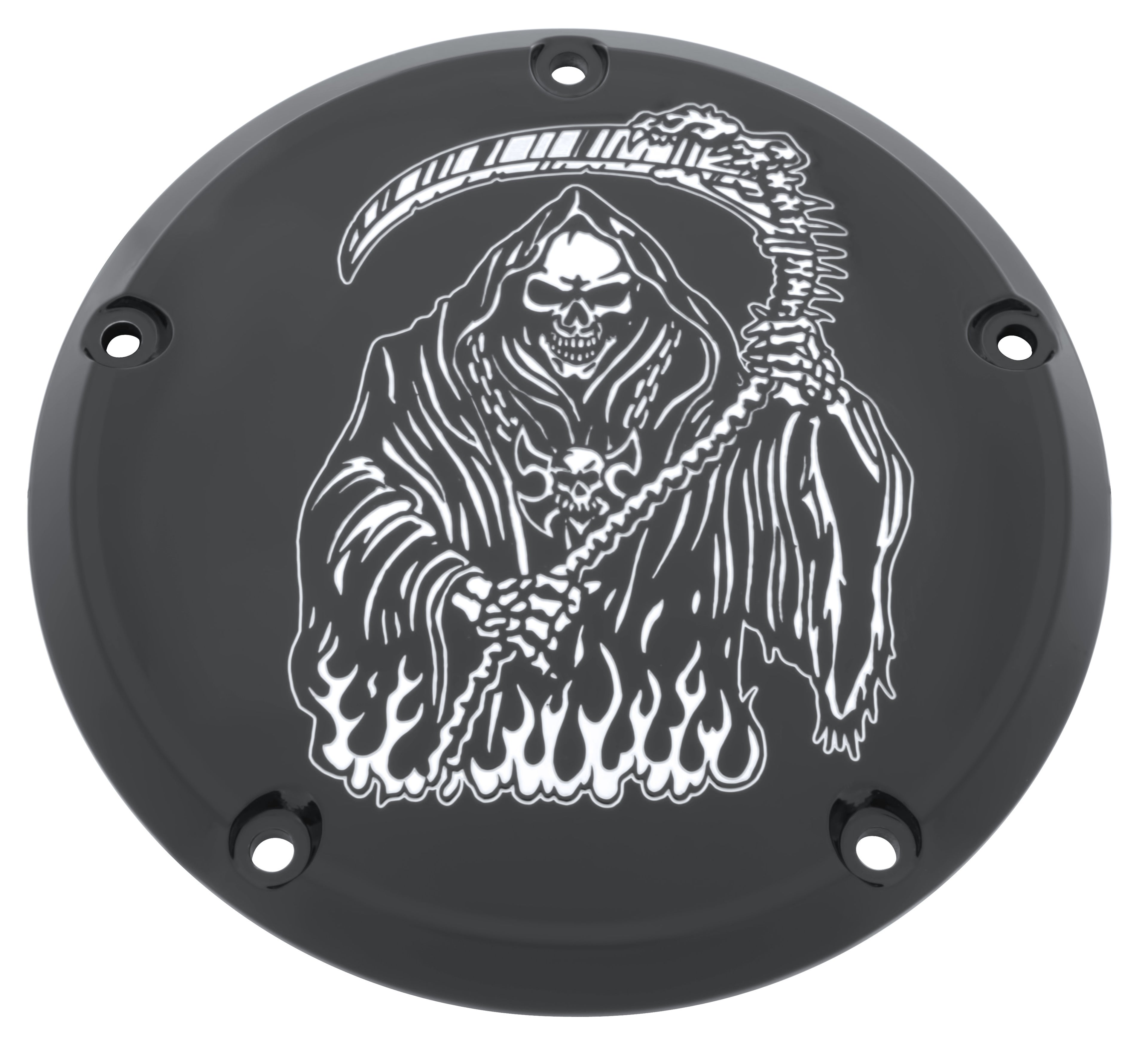 Reaper & Scythe, 2016 & Later Black Gloss Touring Derby Cover
