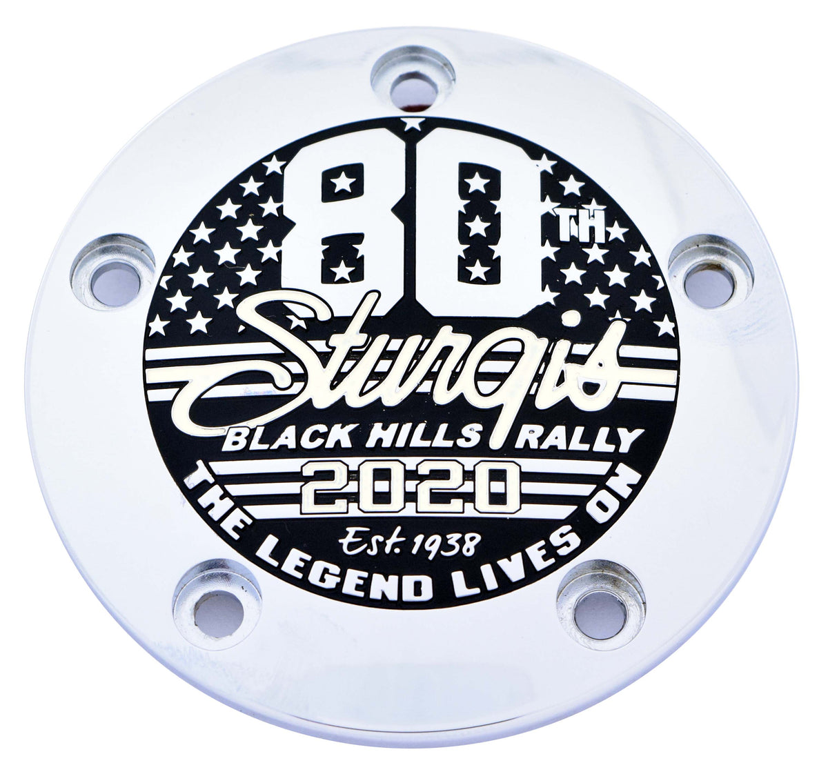 Sturgis 80th Black & Chrome TC Timer