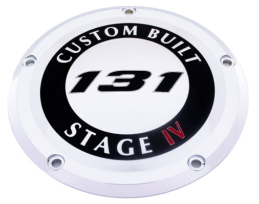 131 Custom Built Stage 4 - 7¾ inch Derby Cover, Chrome
