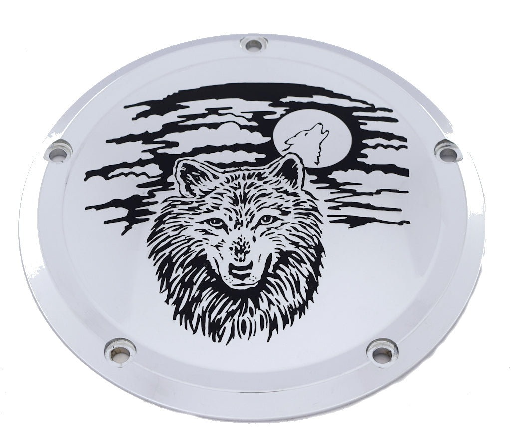 Wolf Derby Cover, 7 ¾ inches diameter