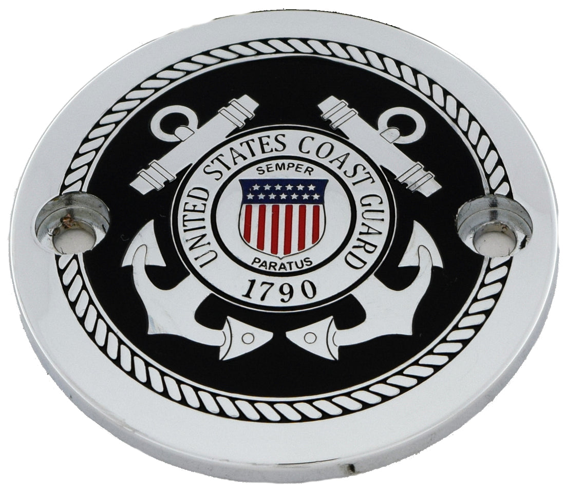 Coast Guard Seal(Black and Chrome)-63