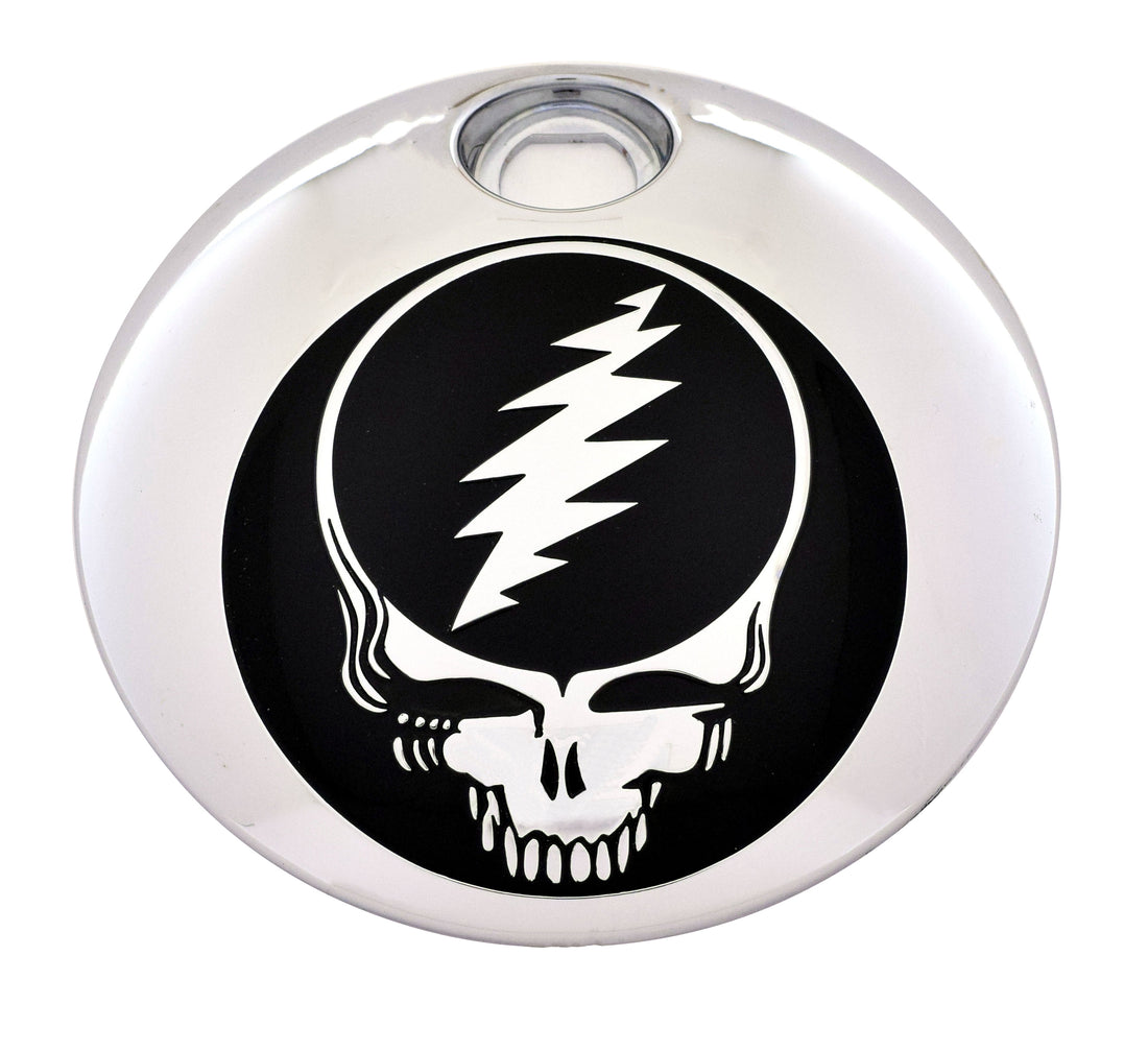 Steal Your Face Black and Chrome Fuel Door (2008-Present)