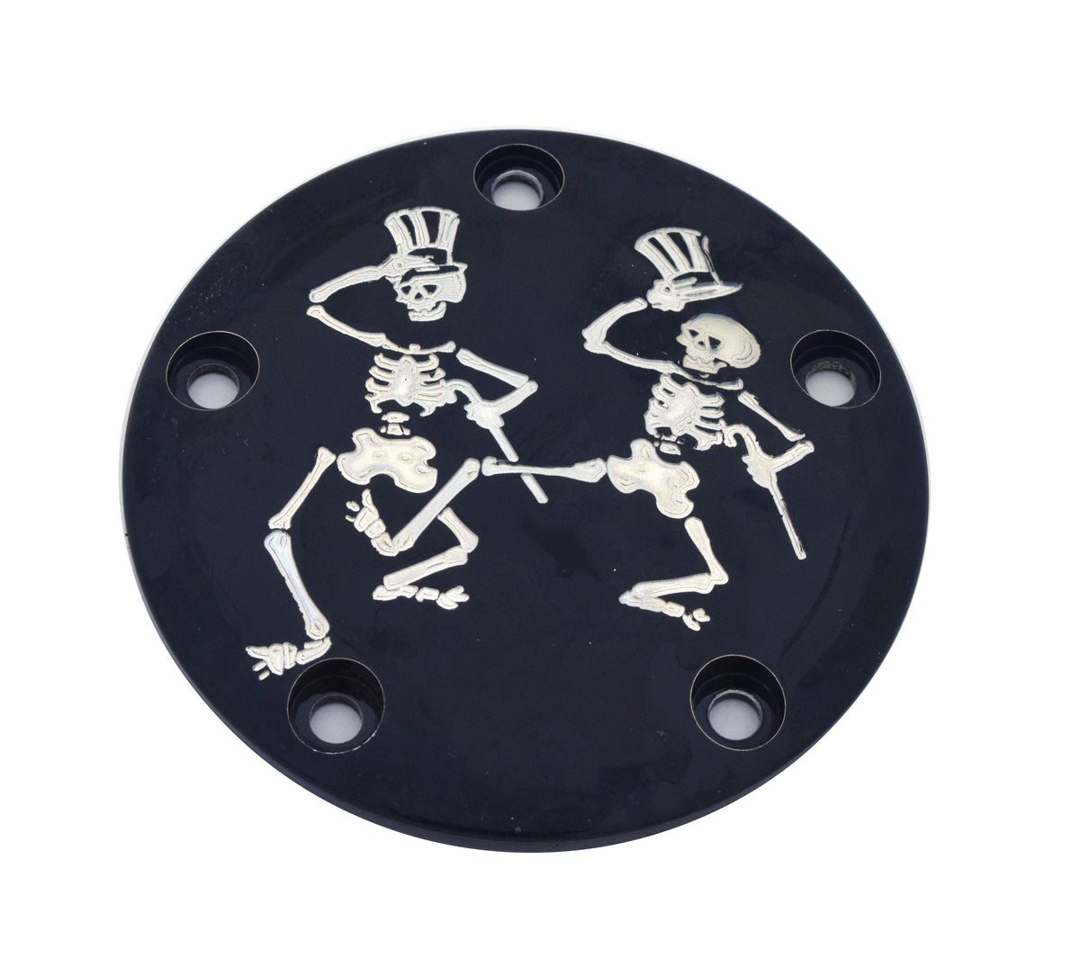 Dancing Skeletons - Black Gloss TC Timer