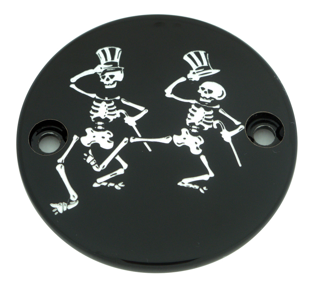 Dancing Skeletons Black Contrast Cut M8 Timer