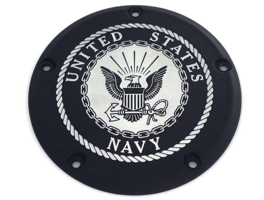 Navy Logo 7 ¾ inches in diameterBG