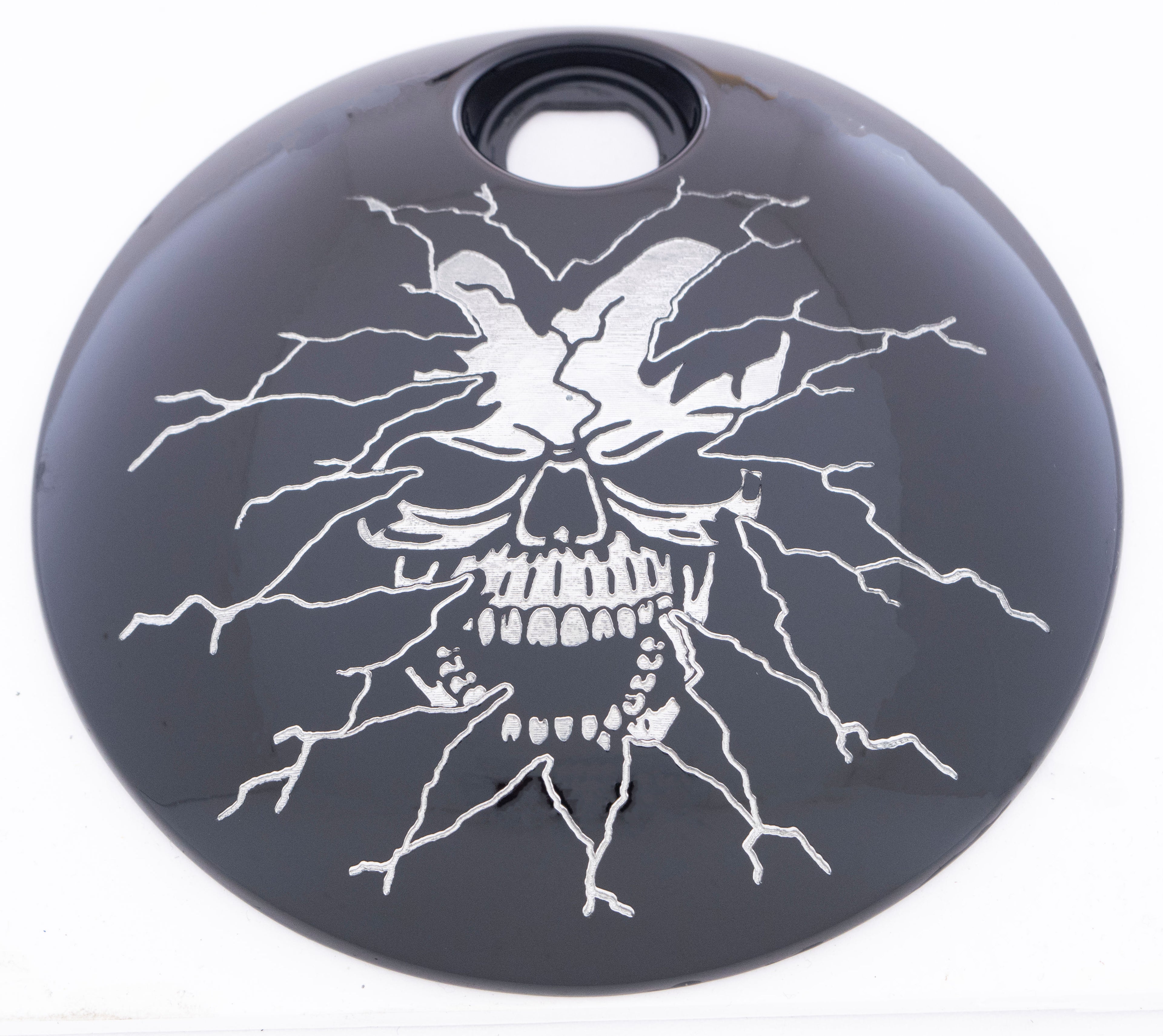 Tear thru Skull Black - Fuel Cover