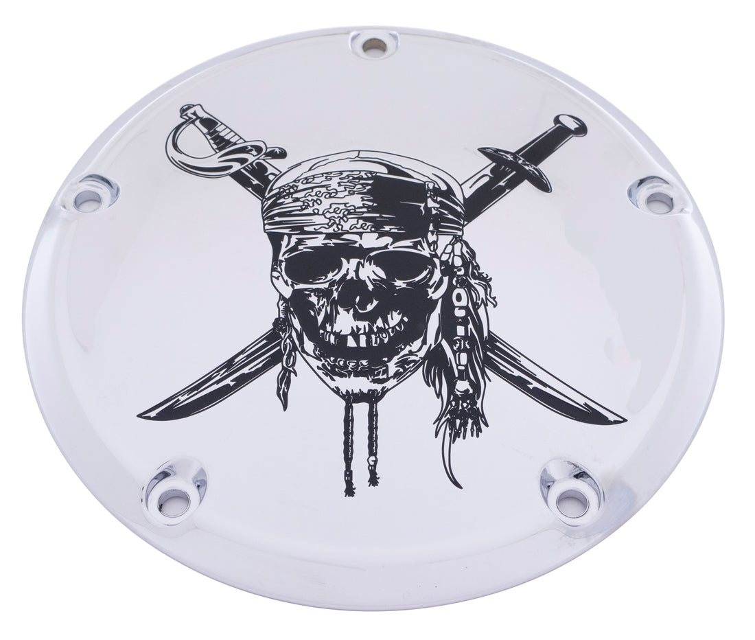 Jolly Roger -7¼ inch Derby Cover