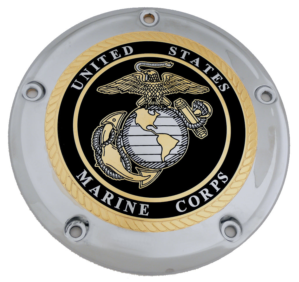 Marine Seal, Black, Gold &amp; Chrome; TC Derby (5-hole)