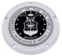 silver timing cover with Department of Air Force seal