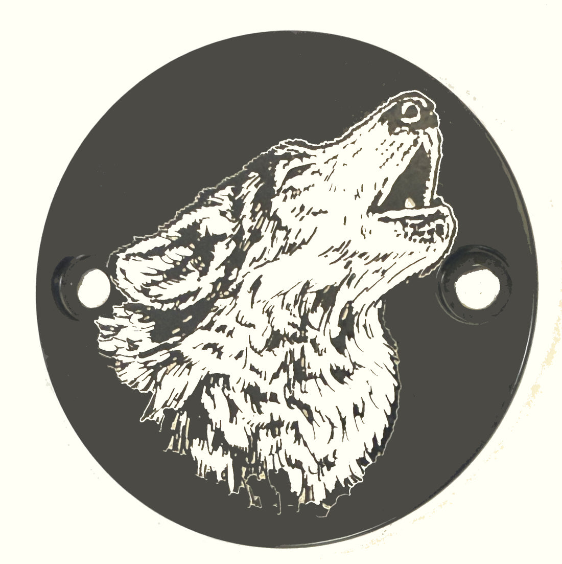 Wolf I M8 Timer Cover, Black Gloss
