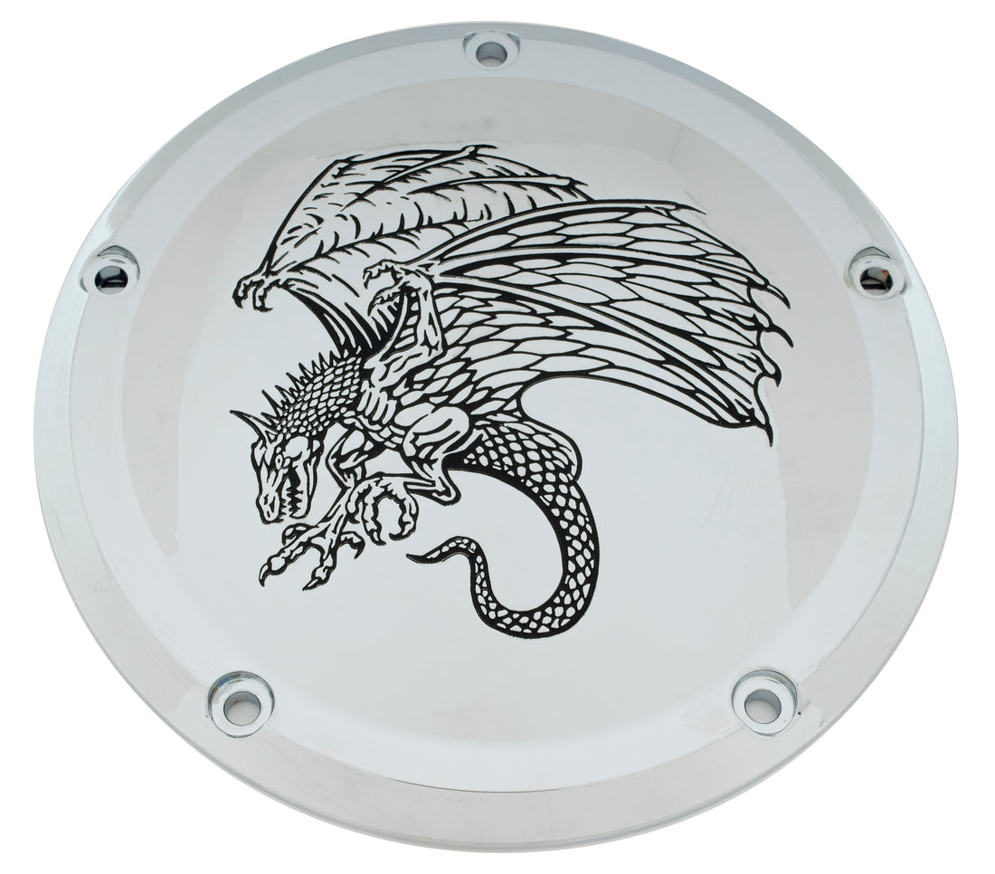 Dragon    TC Derby Cover, 7 ¼ inches in diameter