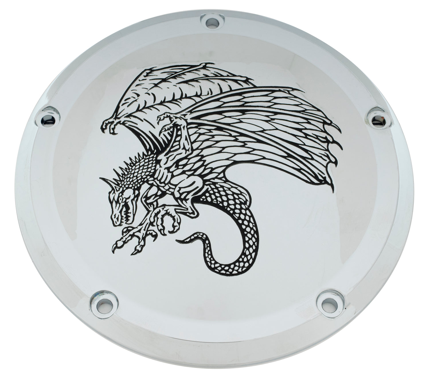 Dragon    TC Derby Cover, 7 ¼ inches in diameter