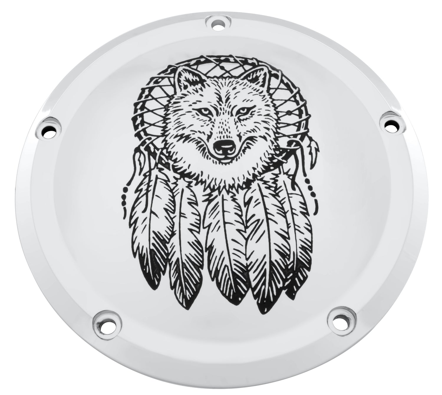 Dreamcatcher Wolf    Derby Cover