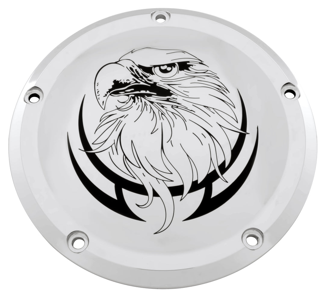 Tribal Eagle   TC Derby Cover, 7 ¼ inches in diameter