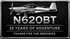 Retirement aircraft plaque