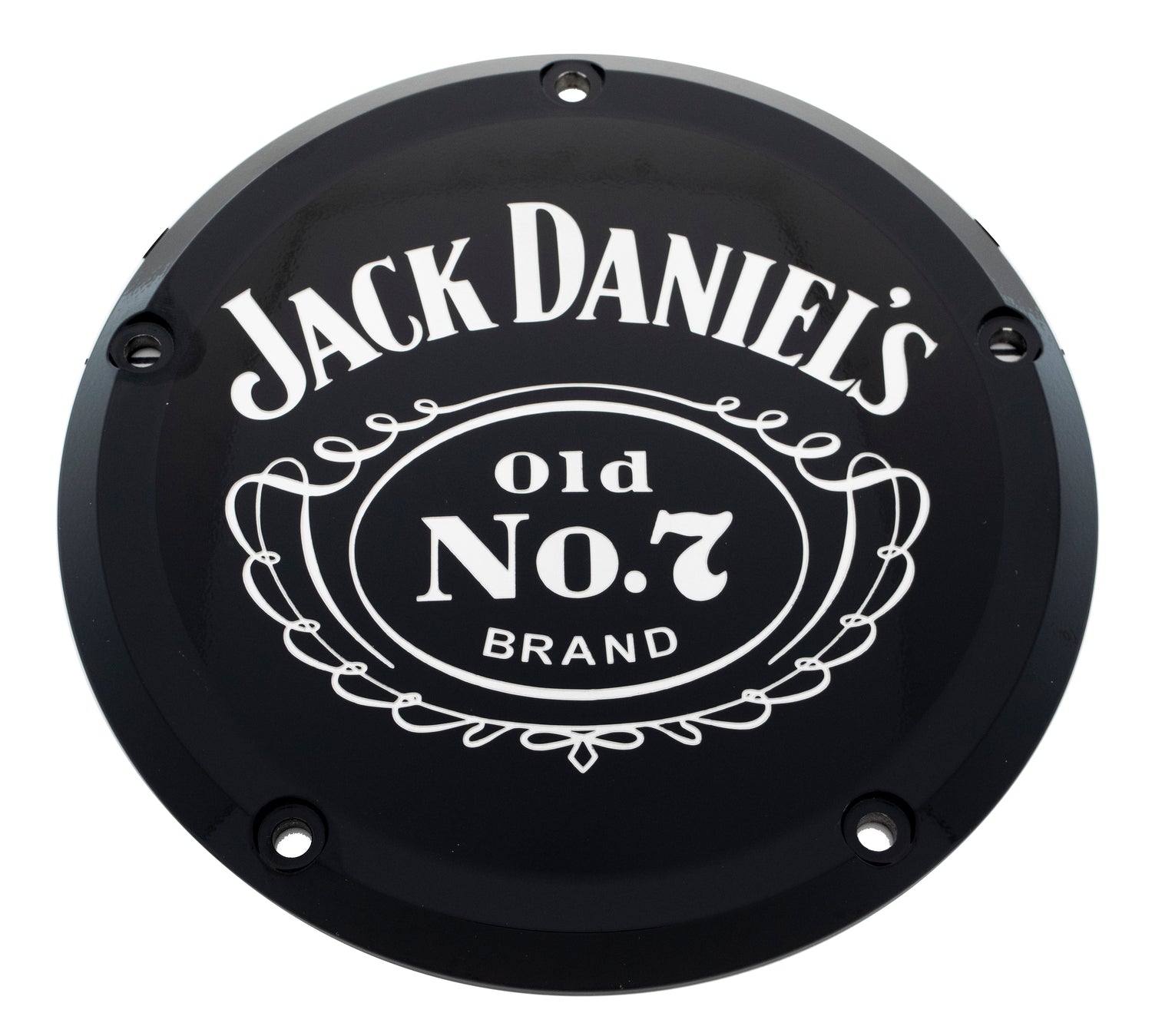 Black timing cover Jack Daniels Logo