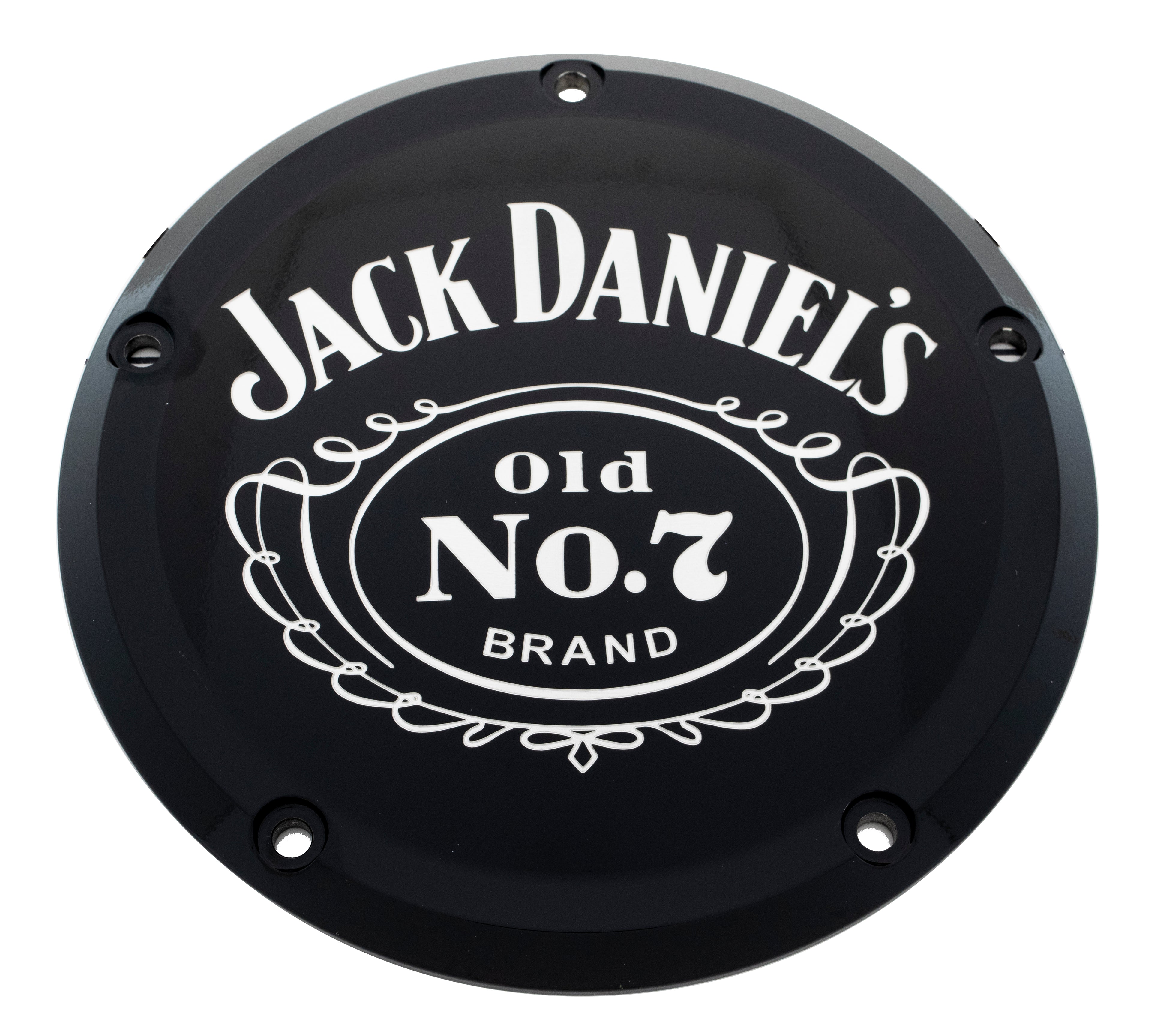Black timing cover Jack Daniels Logo