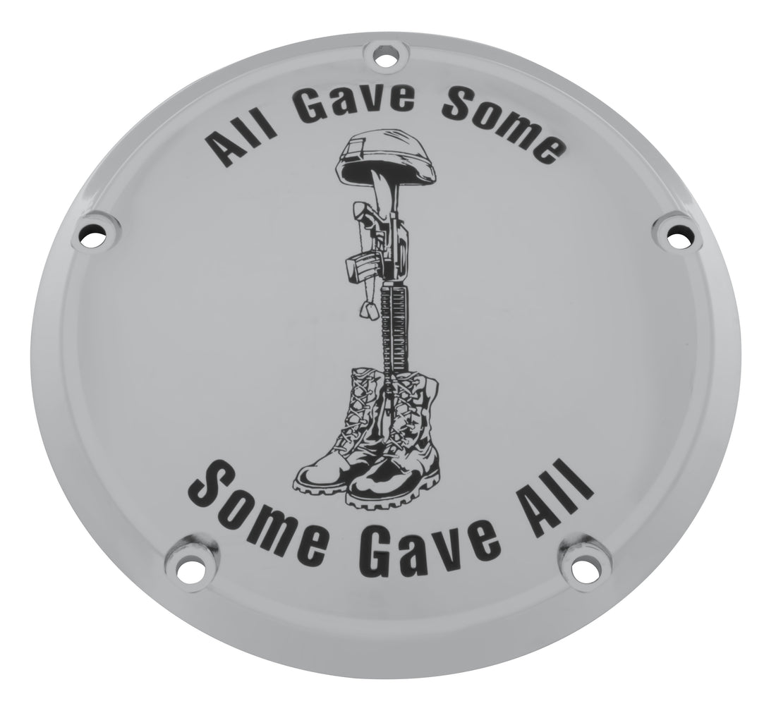 Soldiers Cross    Derby Cover, 7 ¾ inches diameter