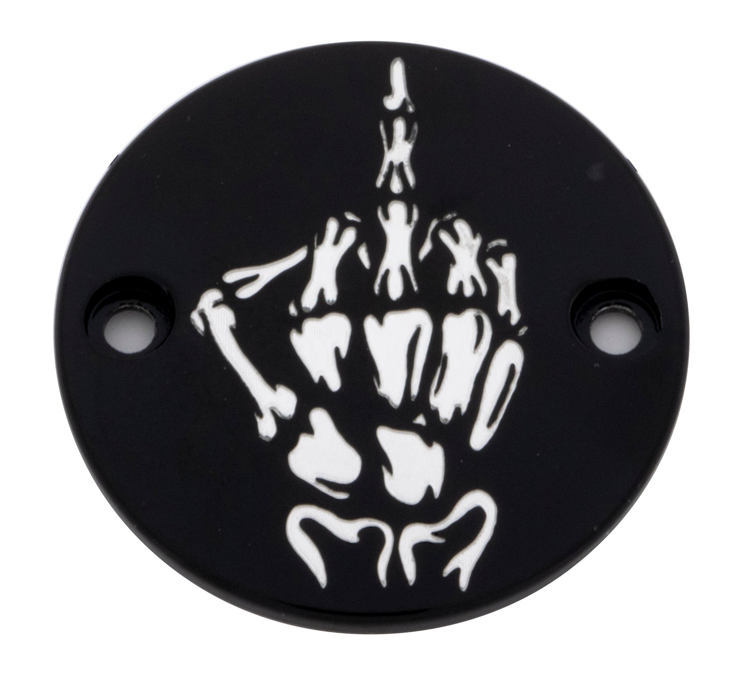 The Finger - Milwaukee 8 Black Gloss Timing Cover