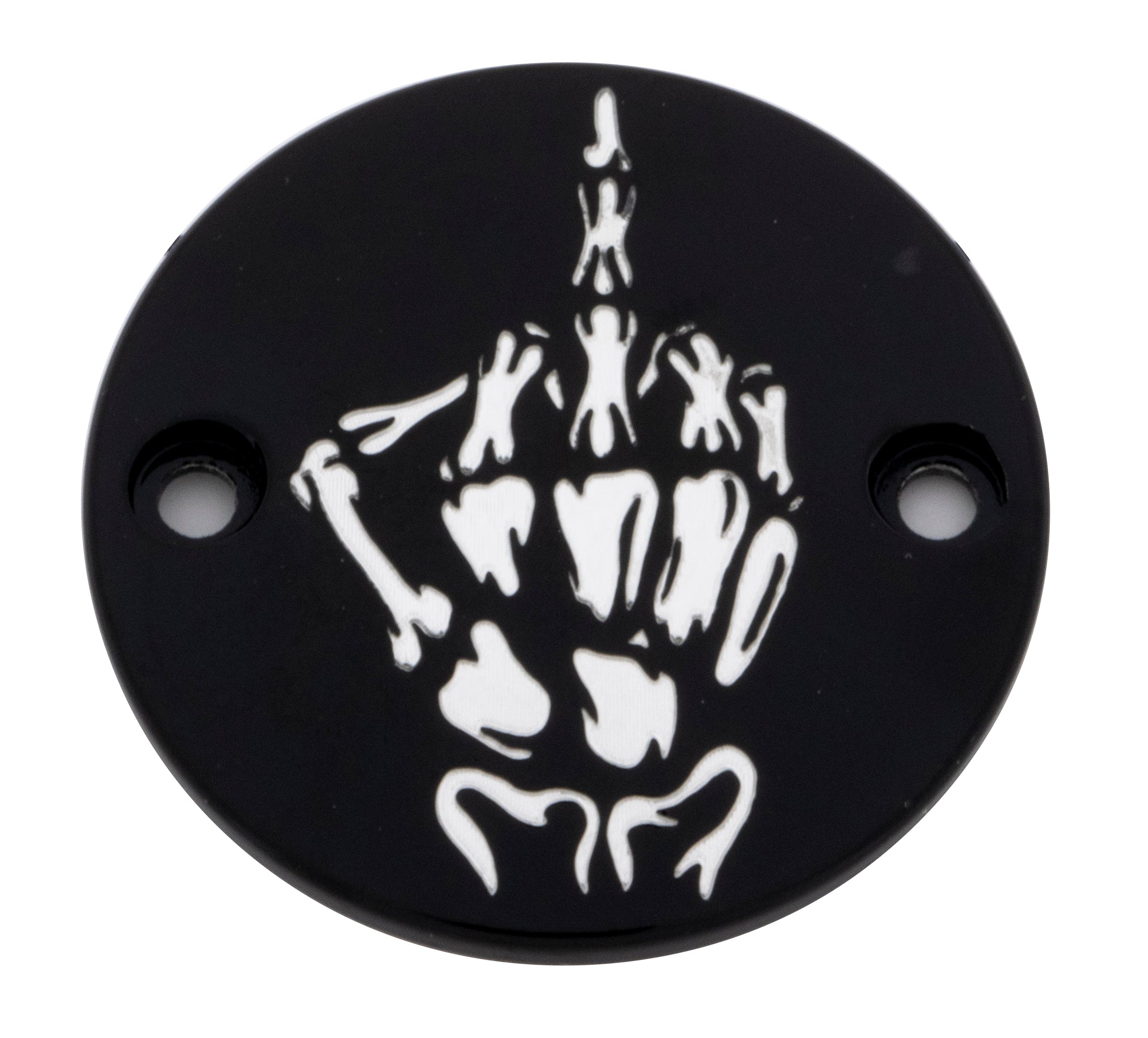 The Finger - Milwaukee 8 Black Gloss Timing Cover