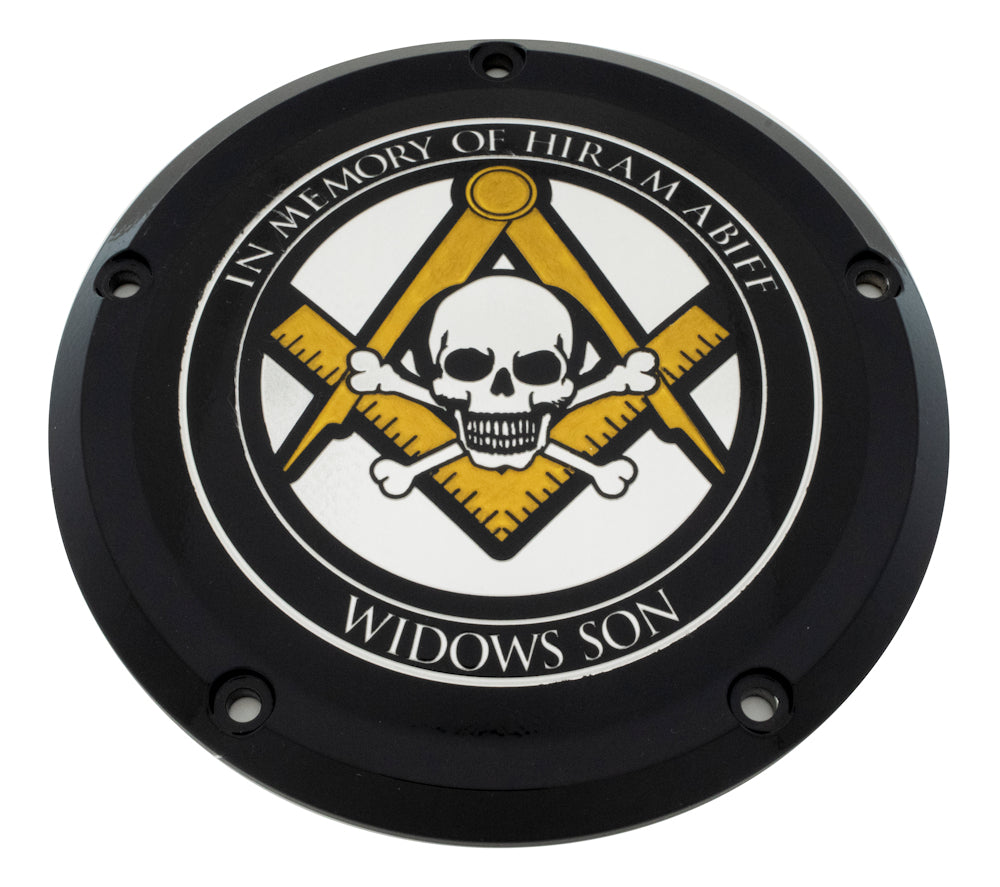 Widows Sons derby cover featuring the design &