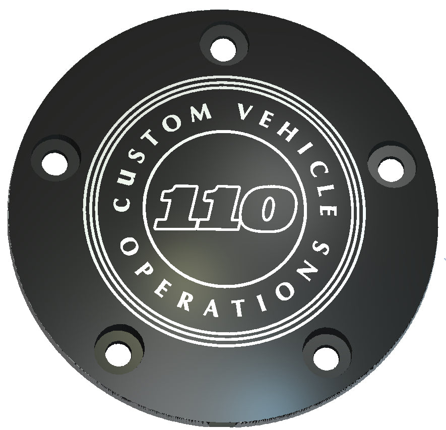 110 CVO - Black Timer 1999-2016, TC Timer Cover