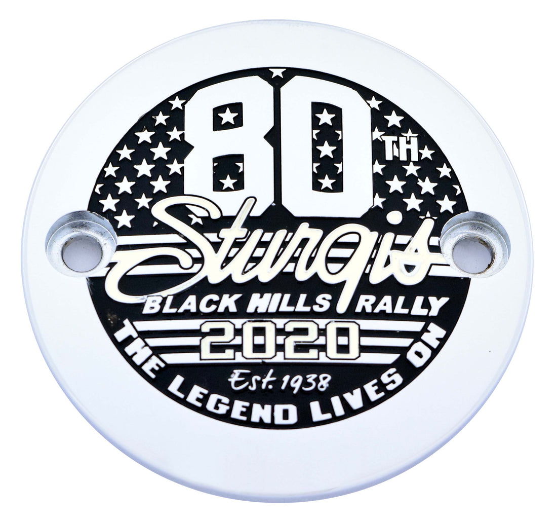 Sturgis 80th Black &amp; Chrome M8 Timer