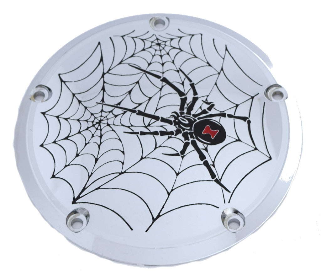 Spider(With Web)  Derby Cover, 7 ¾ inches diameter