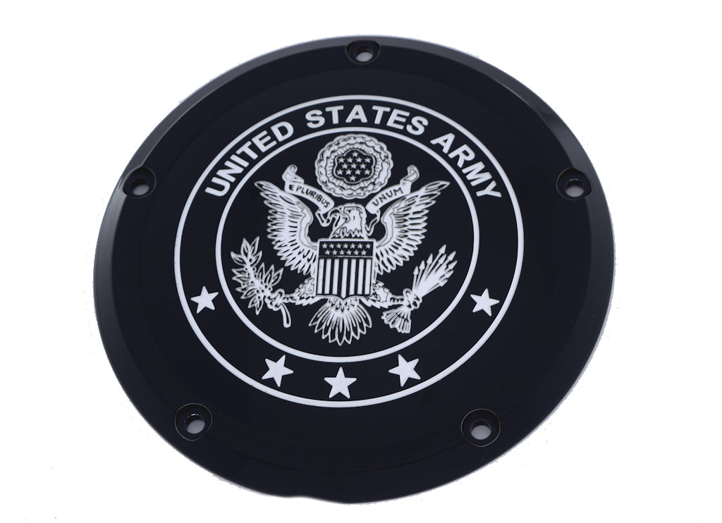 Black Gloss US Army Seal  7 ¾ inches in diameter