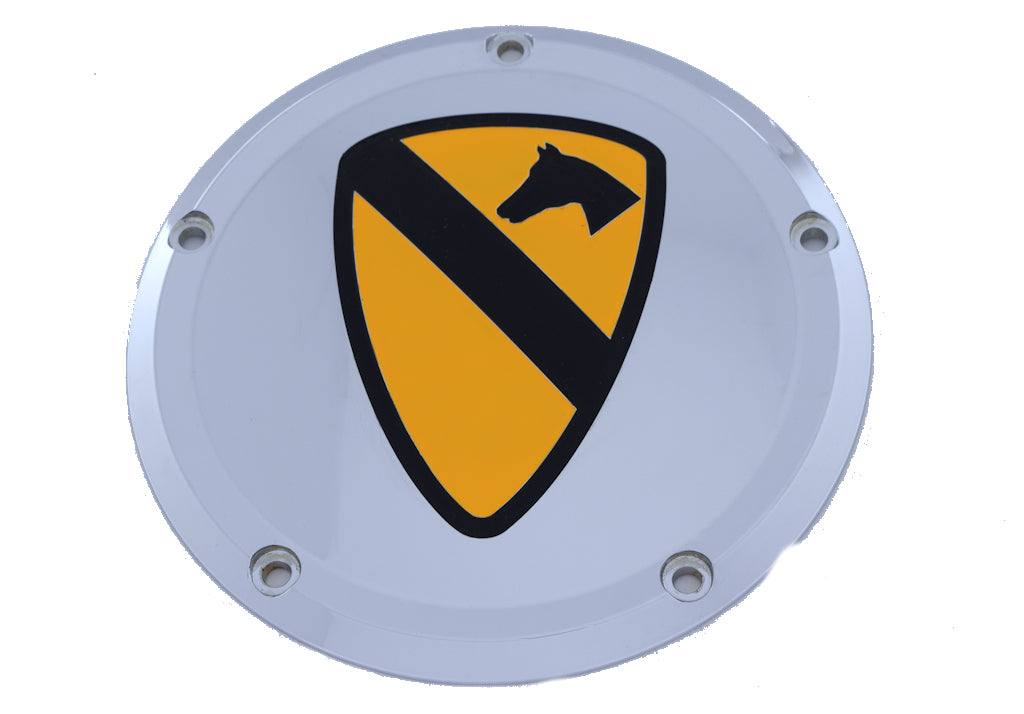 1st Calvary - TC Derby Cover, 7 ¼ inches in diameter