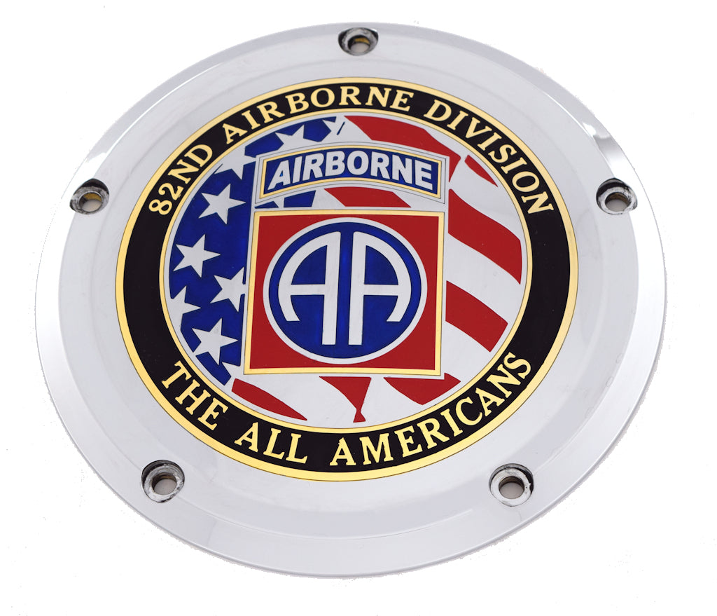 82nd Airborne Deluxe - TC Derby Cover, 7 ¼ inches in diameter