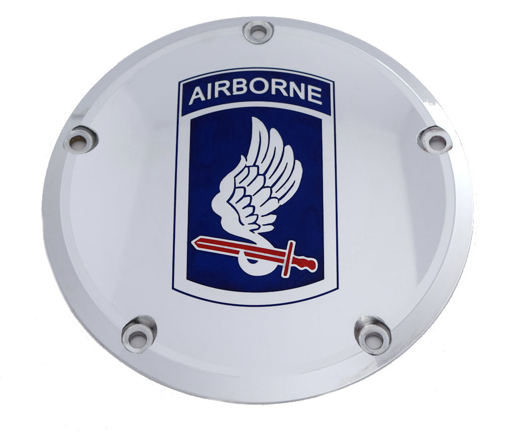 173rd Airborne - TC Derby Cover, 7 ¼ inches in diameter