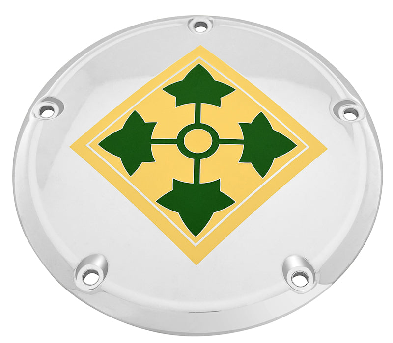 4th Infantry - TC Derby Cover, 7 ¼ inches in diameter
