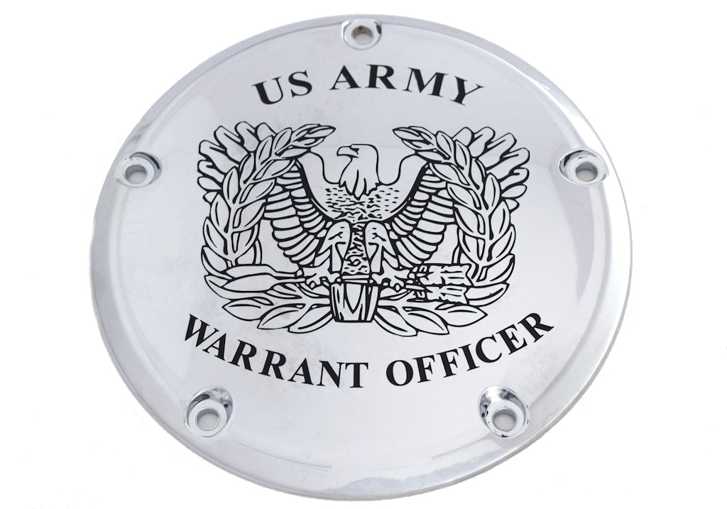 Army Warrant Officer -  TC Derby Cover, 7 ¼ inches in diameter