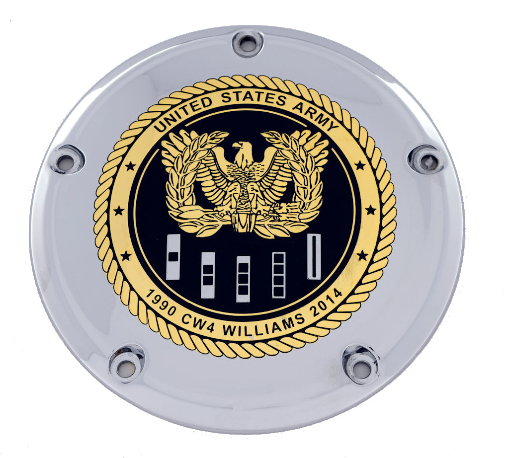 Warrant Officer Corps  Derby Cover, 7 ¾ inches diameter