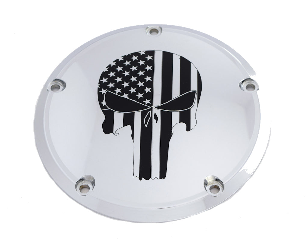 All Black Punisher  7 ¾ inches in diameter