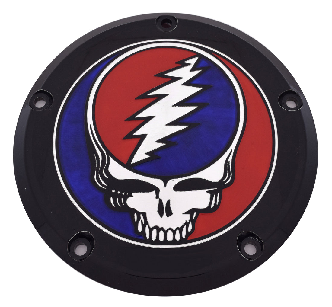 Steal Your Face - 7¼ inch Derby Cover, Black Full Color