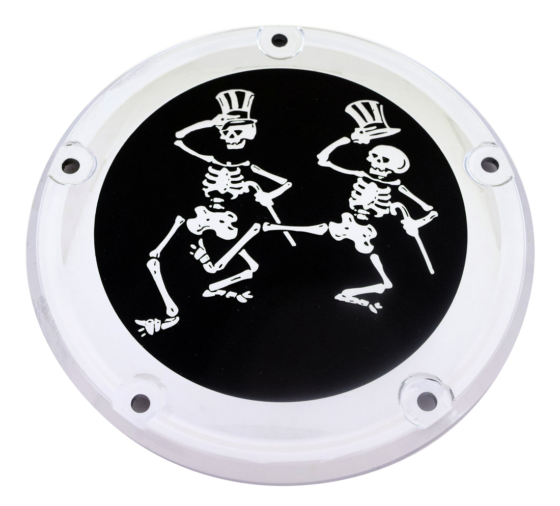 Dancing Skeletons - Black and Chrome Sport glide
