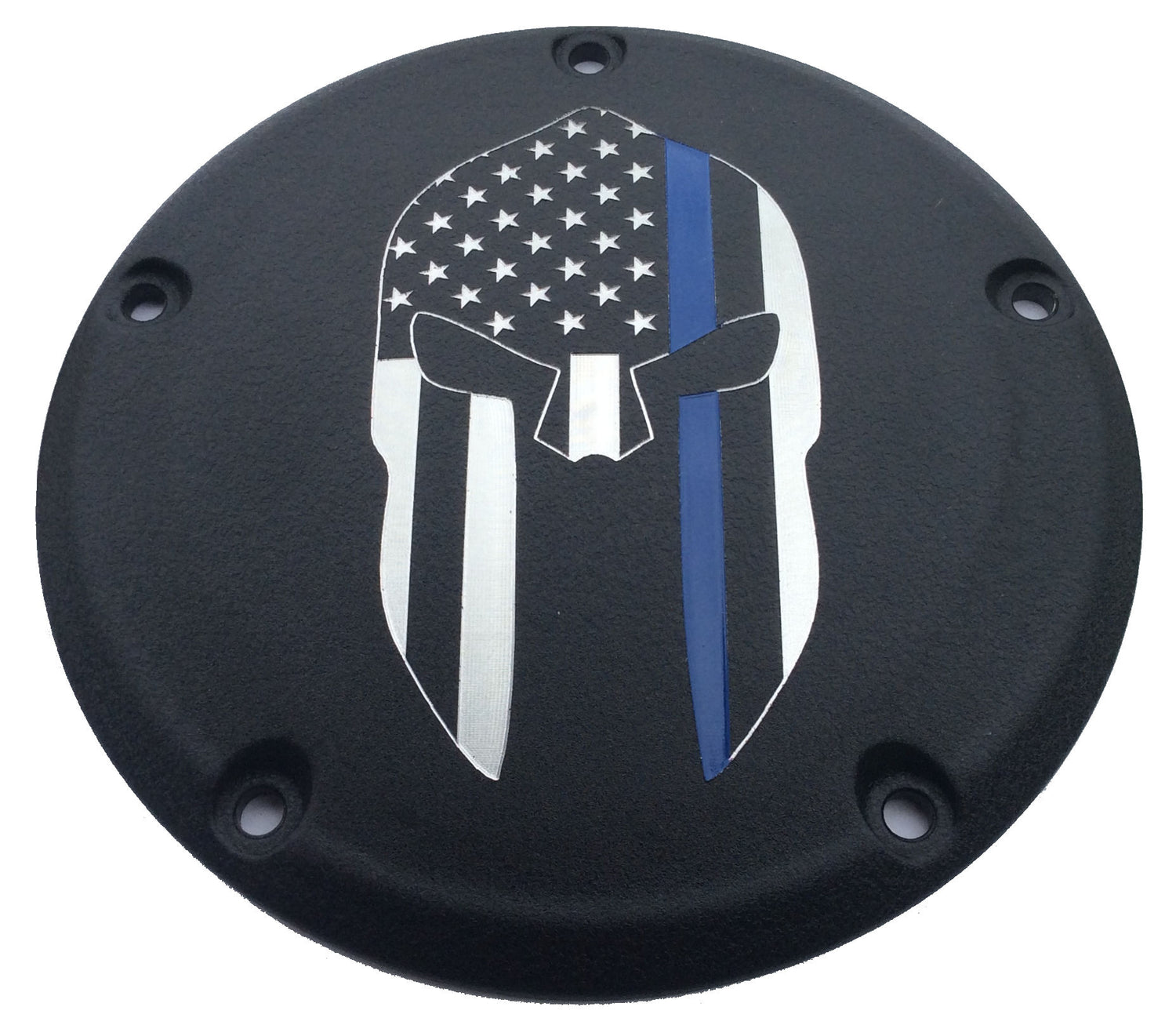 Spartan Blue Line Derby Cover, 1999-2015, Black Gloss