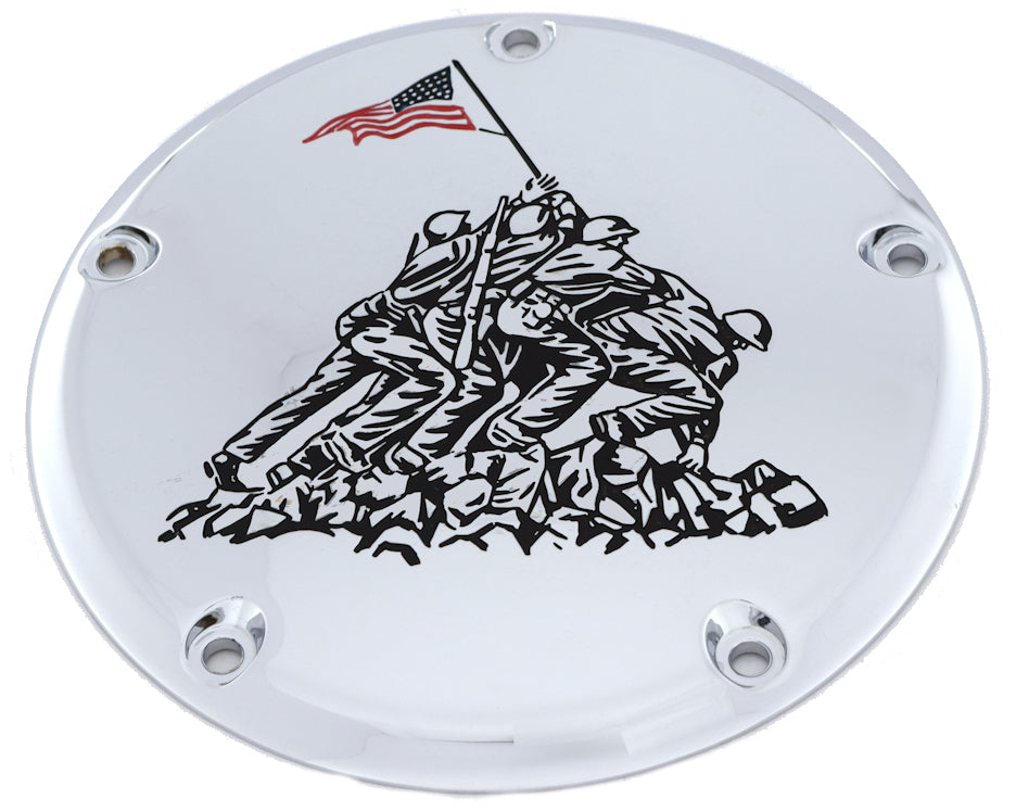 Marines - Iwo Jima  7 ¾ inches in diameter