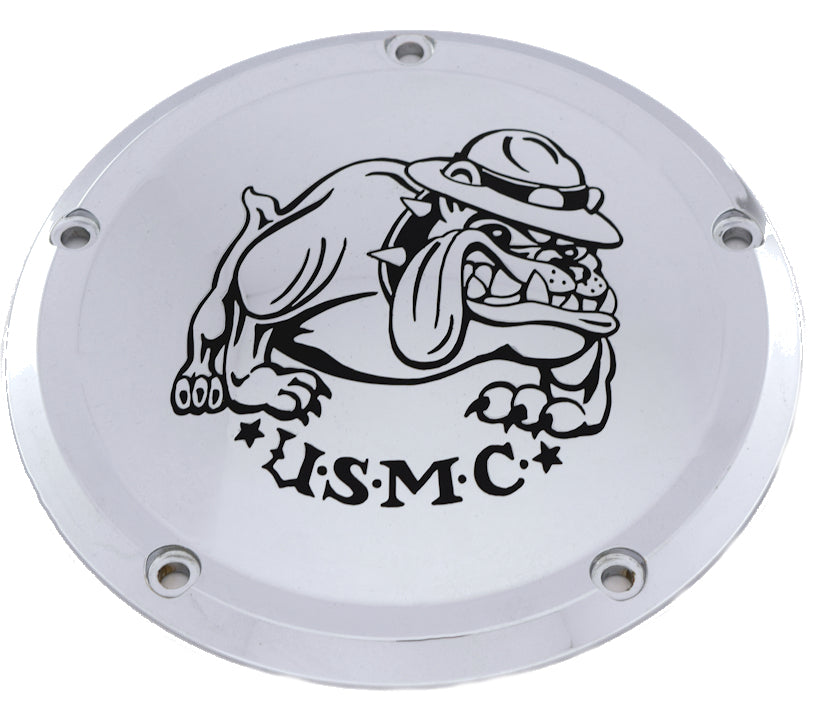 Marines Bulldog TC Derby Cover, 7 ¼ inches in diameter
