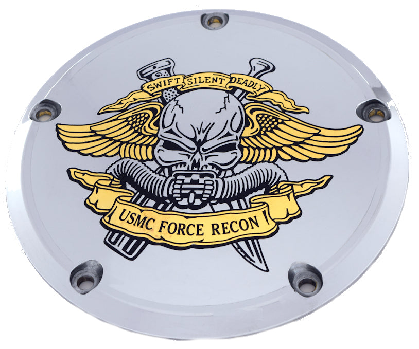 Marine Force Recon TC Derby Cover, 7 ¼ inches in diameter