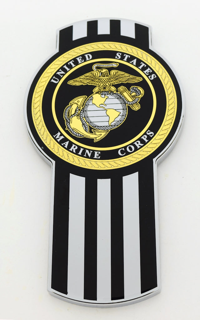 Black &amp; Gold Marine Seal Kenworth Emblem