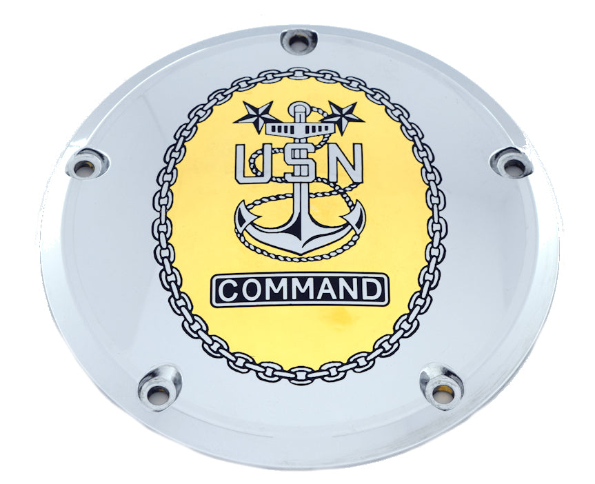 Command Master Chief -  TC Derby Cover, 7 ¼ inches in diameter