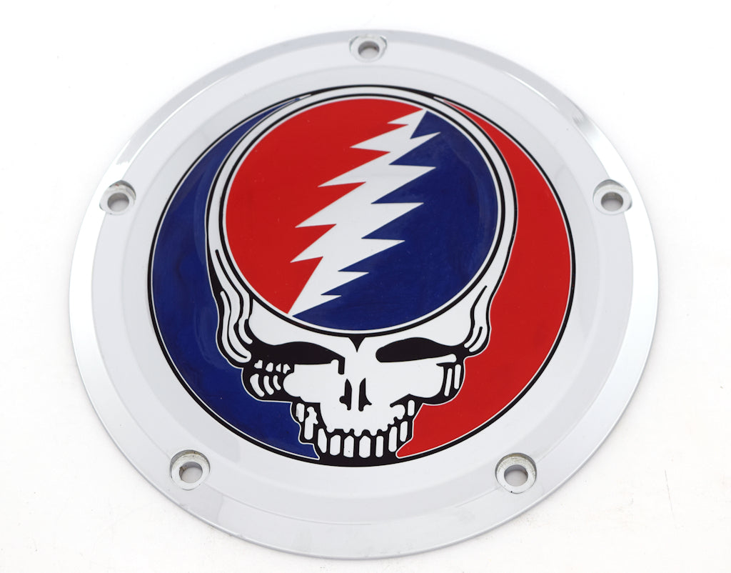 Steal Your Face  Derby Cover, 7 ¾ inches diameter