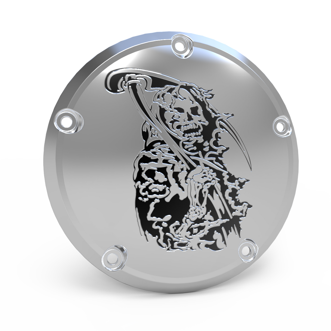 Grim Reaper Twin Cam &amp; Milwaukee 8 Derby Cover