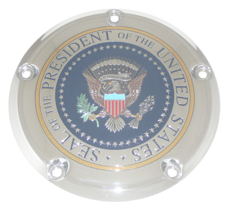 Presidential Seal TC Derby Cover, 7 ¼ inches in diameter