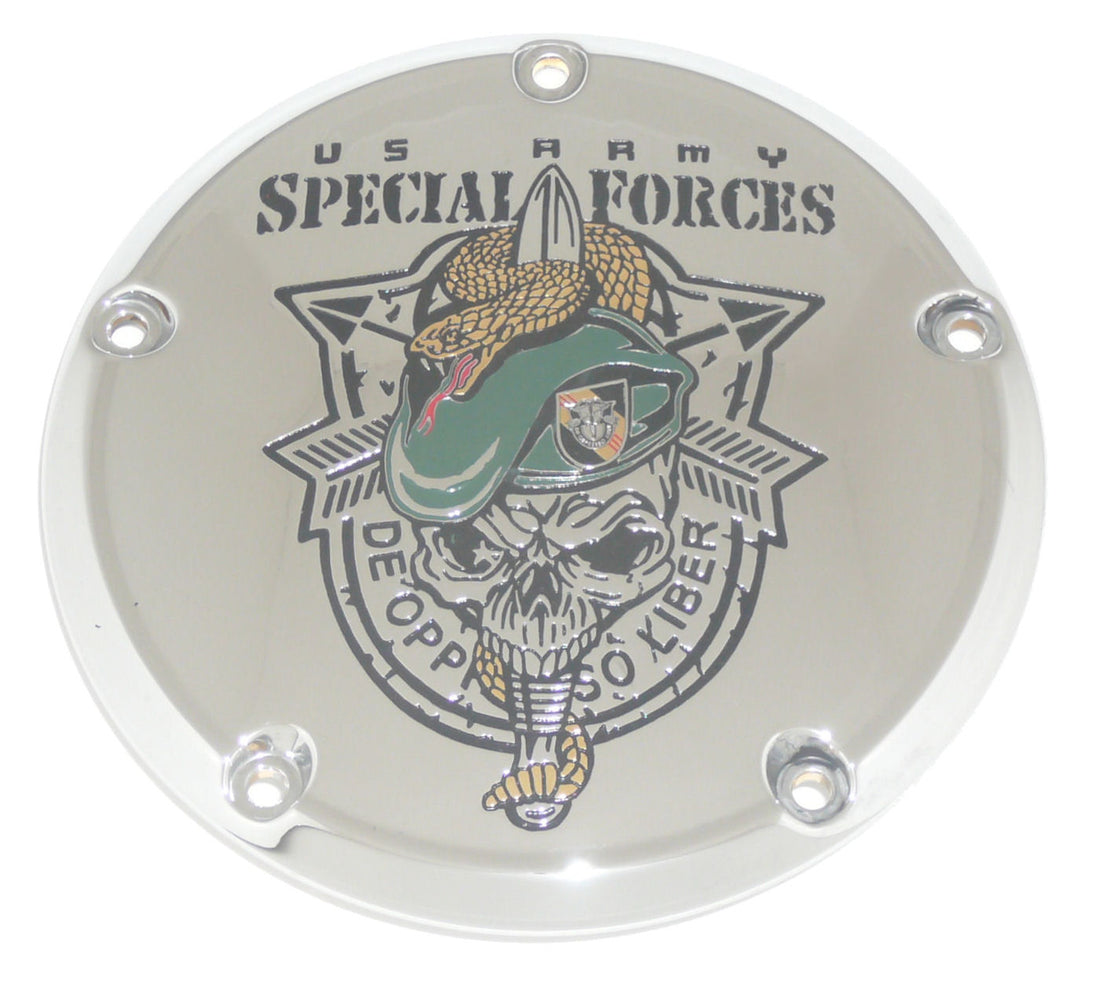 Special Forces - Skull &amp; Snake TC Derby Cover, 7 ¼ inches in diameter